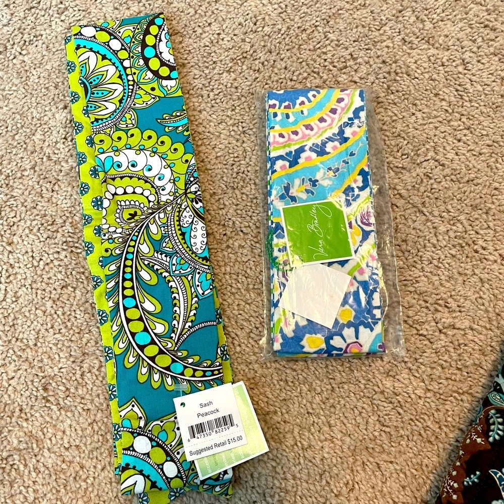Brand New Vera Bradley sashes!